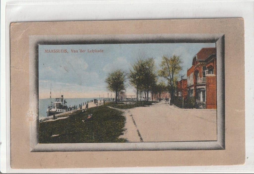 Maassluis, Verzamelen, Verzenden, 1940 tot 1960, Gelopen, Zuid-Holland