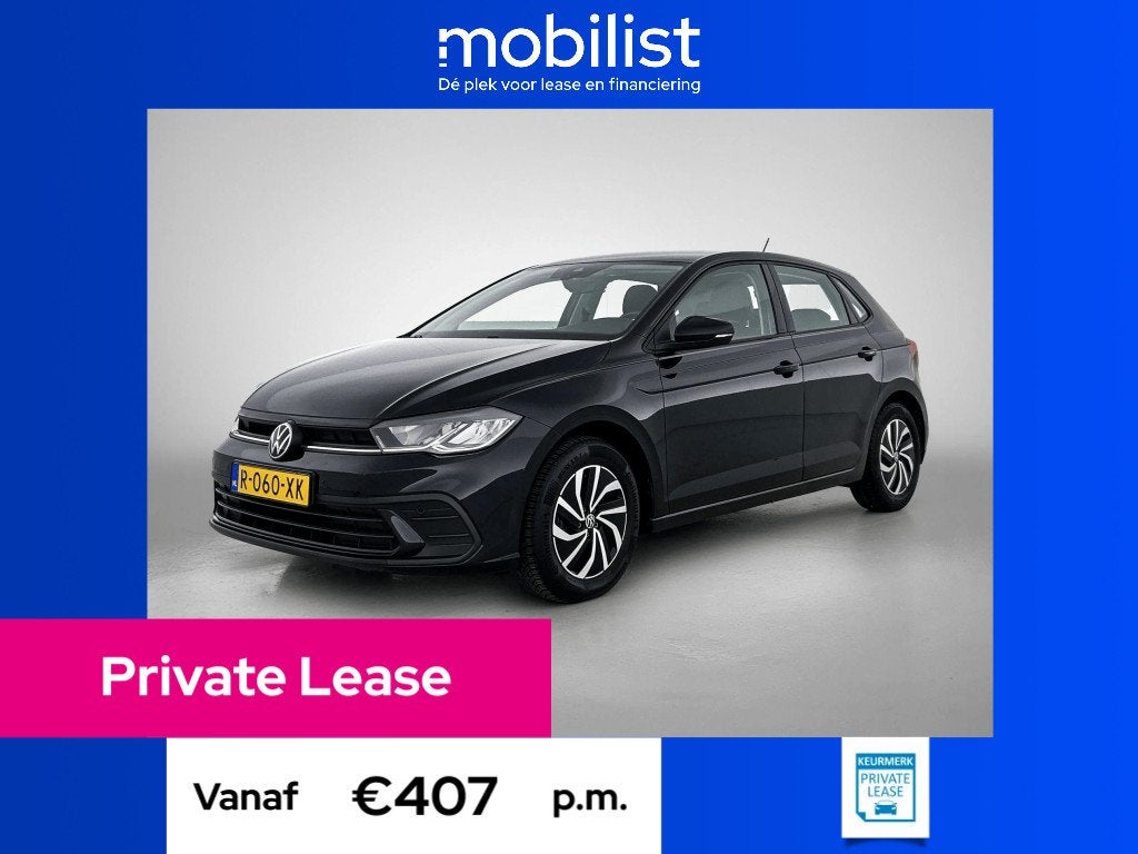 Volkswagen Polo 1.0 TSI Life Business | 95 PK | (bj 2022), Private lease, Gebruikt, Bedrijf, Handgeschakeld