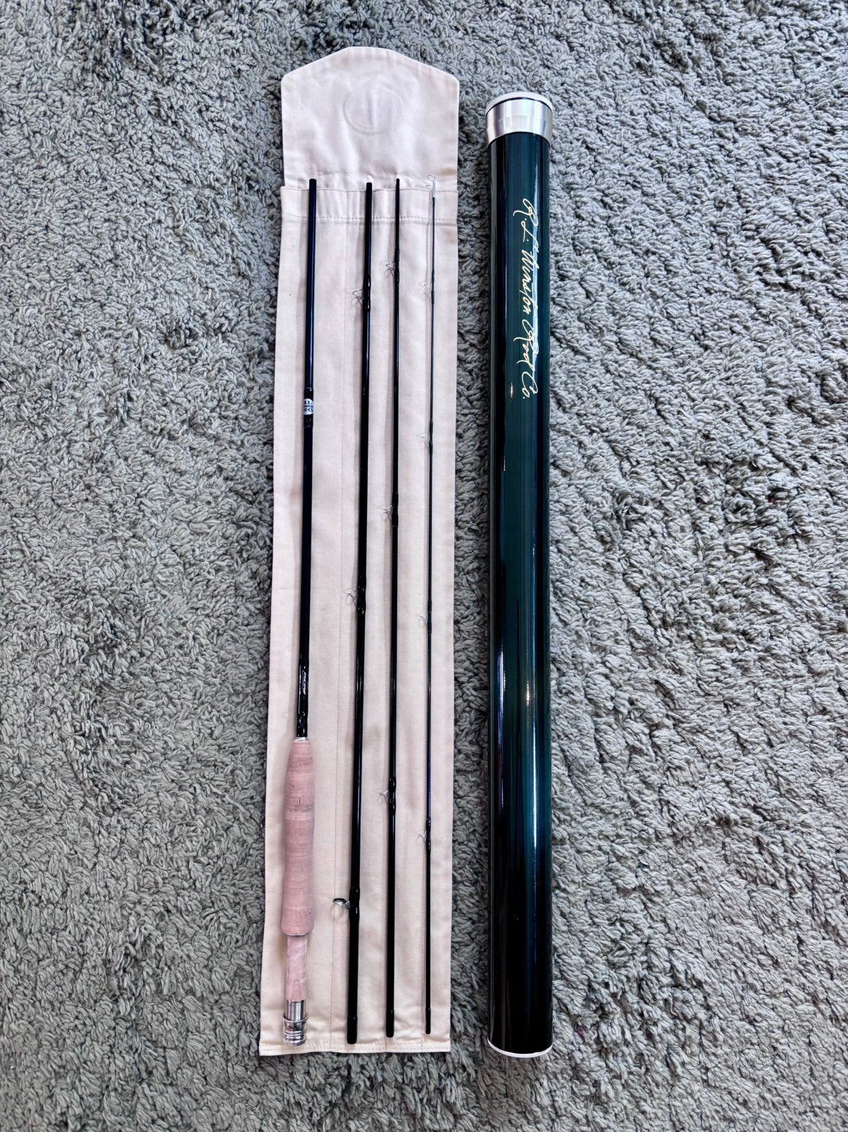 WINSTON PURE 409 NIEUW fly rod vliegvishengel, Ophalen of Verzenden, Nieuw, Overige typen