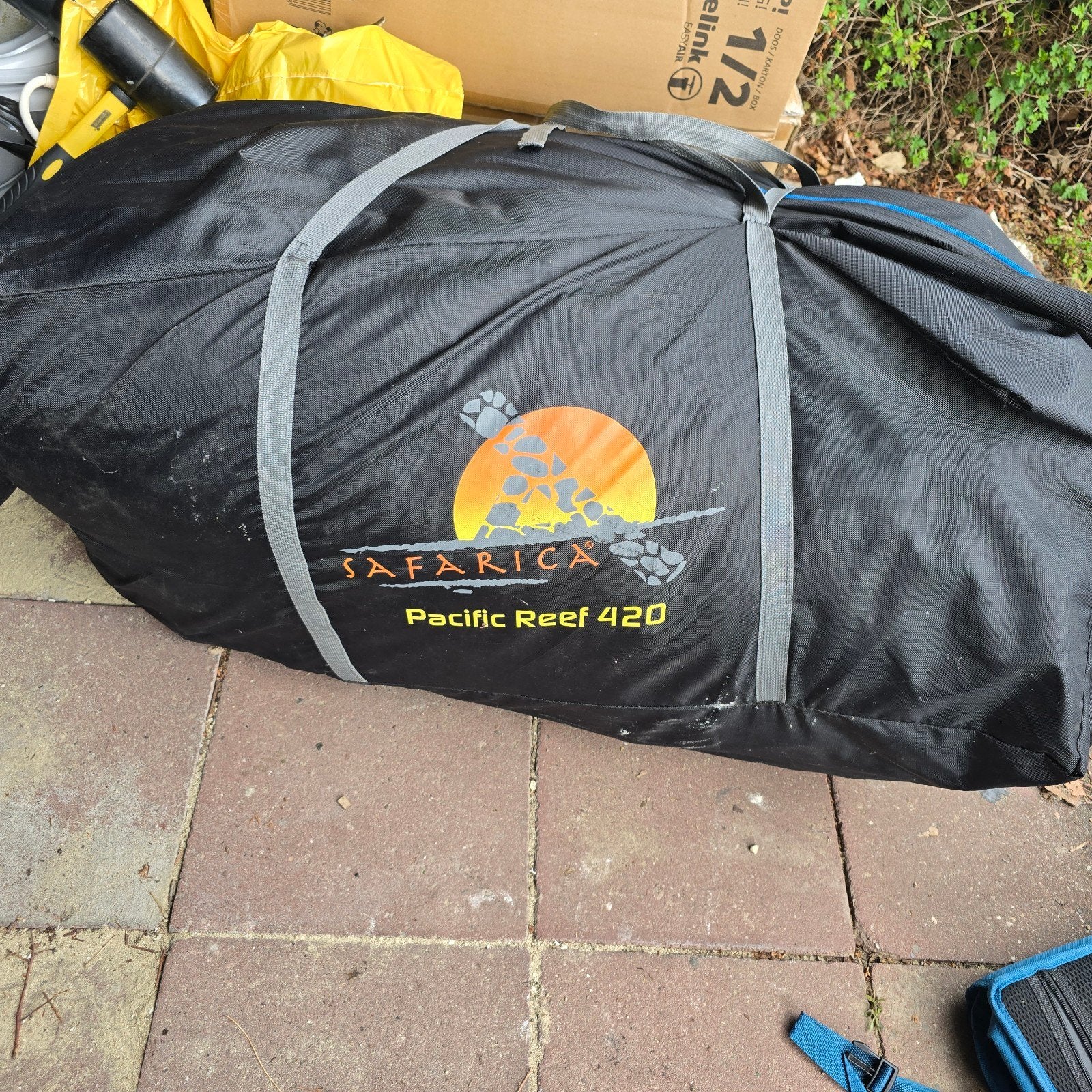 Safarica Pacific Reef 420 - 5 persoons polyester tent, Caravans en Kamperen, Tenten, Ophalen