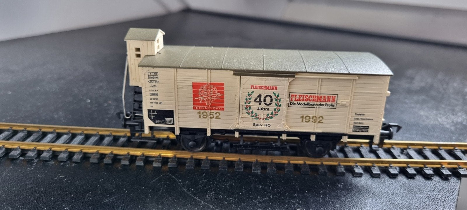 Fleischmann 40 jaar jubileum wagon, Gebruikt, Gelijkstroom, Fleischmann, Wagon