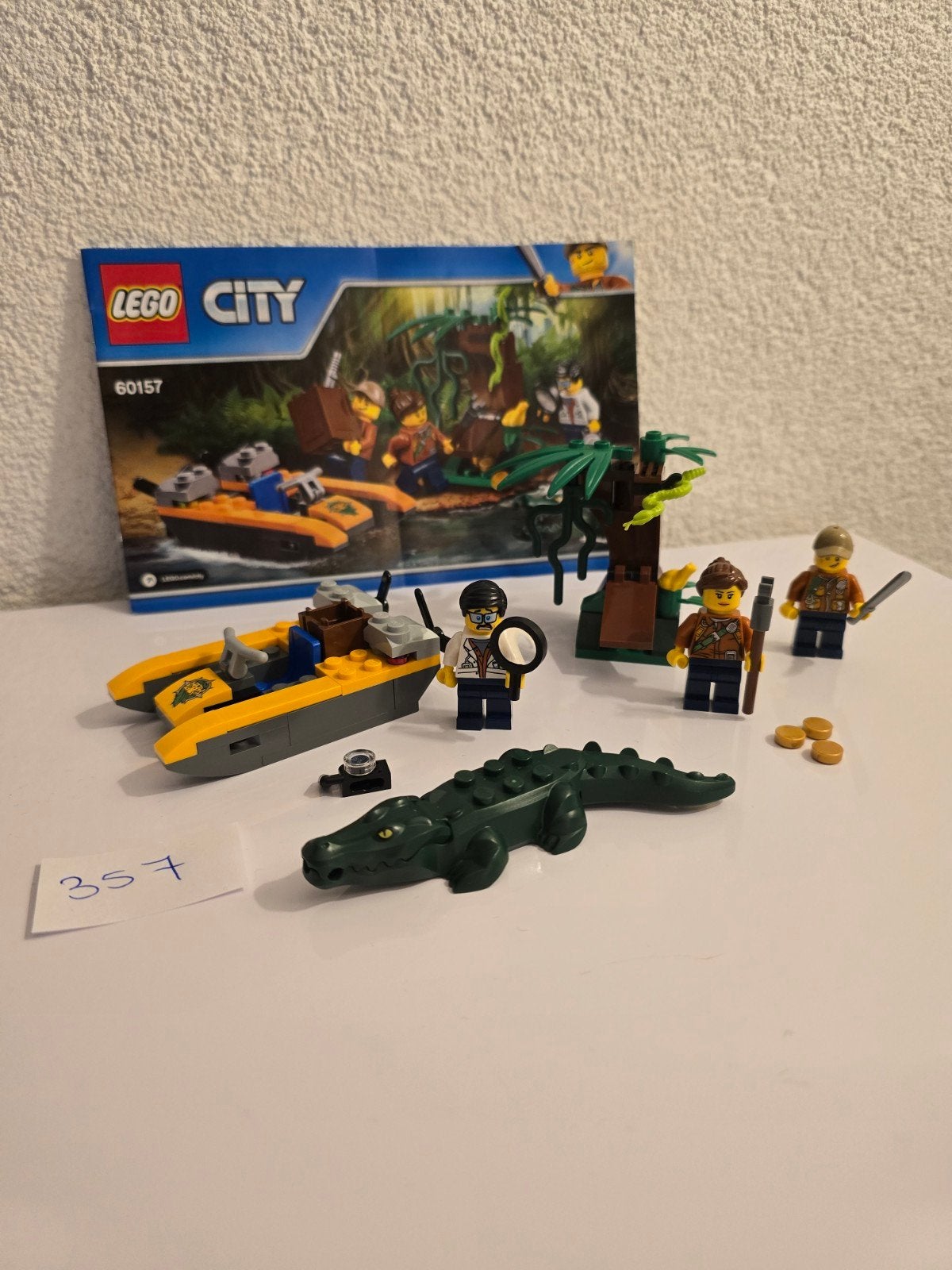 Lego City 60157 Z.G.A.N, Ophalen of Verzenden, Zo goed als nieuw