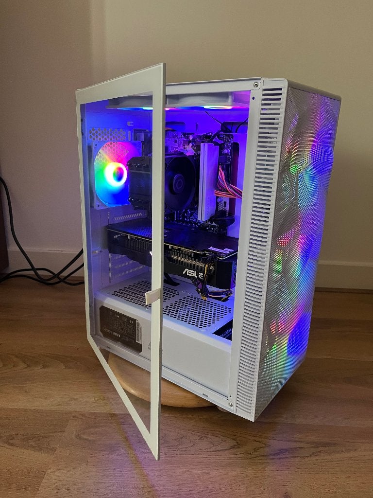 Garantie! ~ Game pc Ryzen 5, Rx 5600 XT, 16GB RAM, 500GB SSD, Computers en Software, Halderhof 16, 6721 XR BENNEKOM, Zelf gebouwde pc
