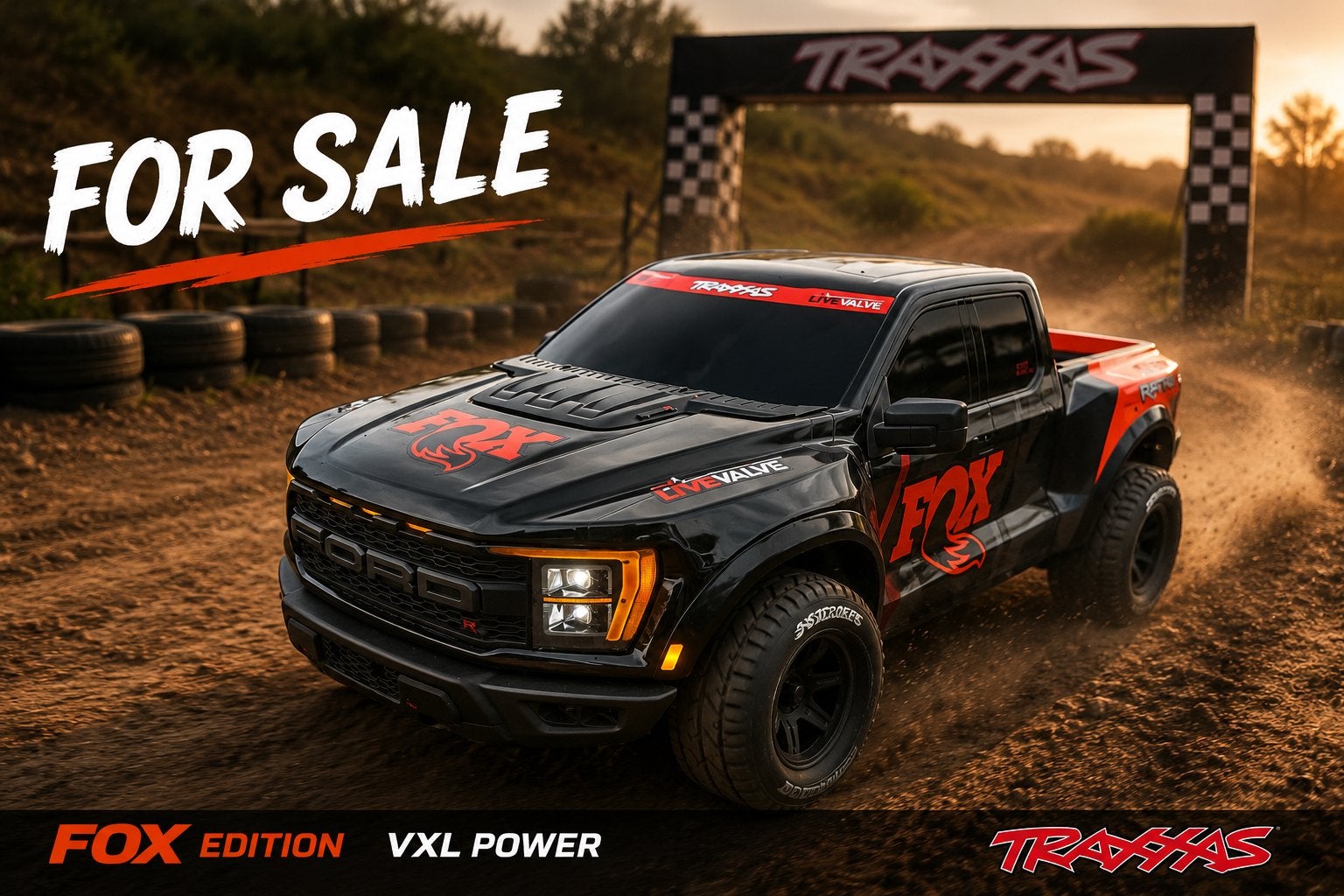 Traxxas Ford Raptor R ultimate, Elektro, Ophalen of Verzenden, Zo goed als nieuw, Schaal 1:10