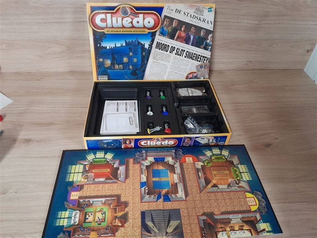 cluedo moord op swaenensteijn [s1164], Verzenden, Zo goed als nieuw