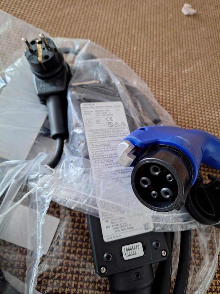 Toyota EV Laadkabel G9060-47300 220-240V 10A, Ophalen of Verzenden, Nieuw