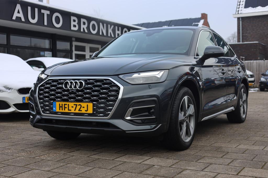 Audi Q5 Sportback 50 TFSI e | QUATTRO | CAMERA | LEDER | TRE, Automaat, Gebruikt, 4 cilinders, Startonderbreker
