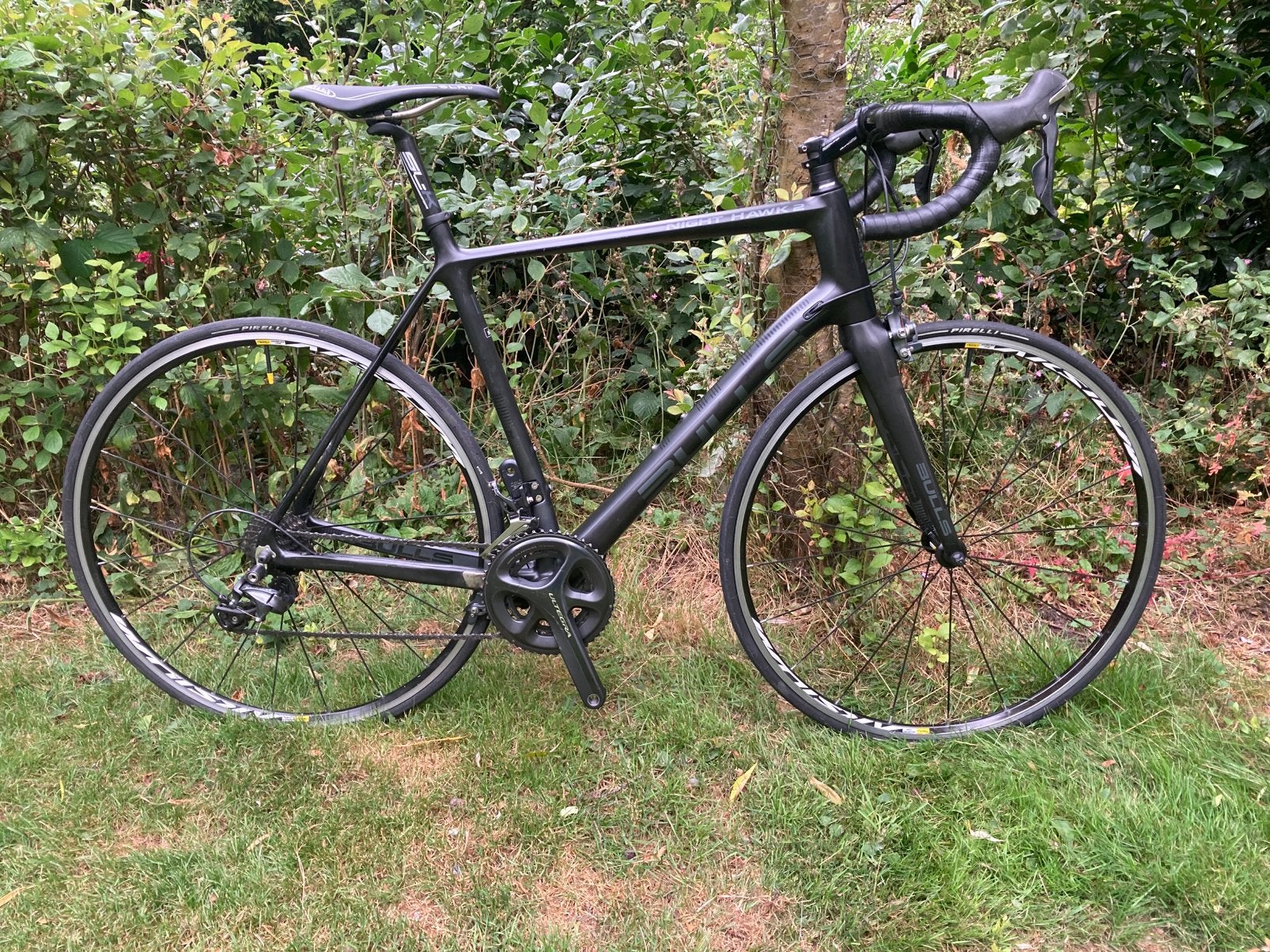 Bulls Nighthawk Carbon Ultegra 2x11 framehoogte 56cm, 28 inch, Gebruikt, Carbon, Velgrem