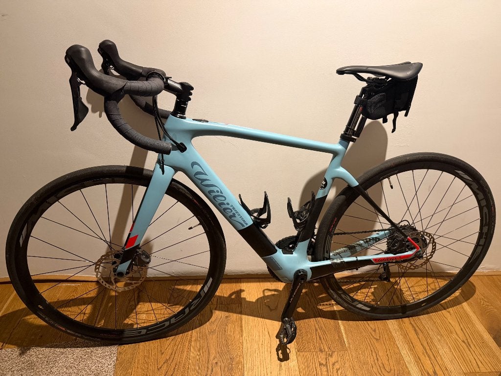 Racefiets Wilier Cento1 Hybrid Elektrisch M, Carbon, Zo goed als nieuw, Dames, Meer dan 20 versnellingen