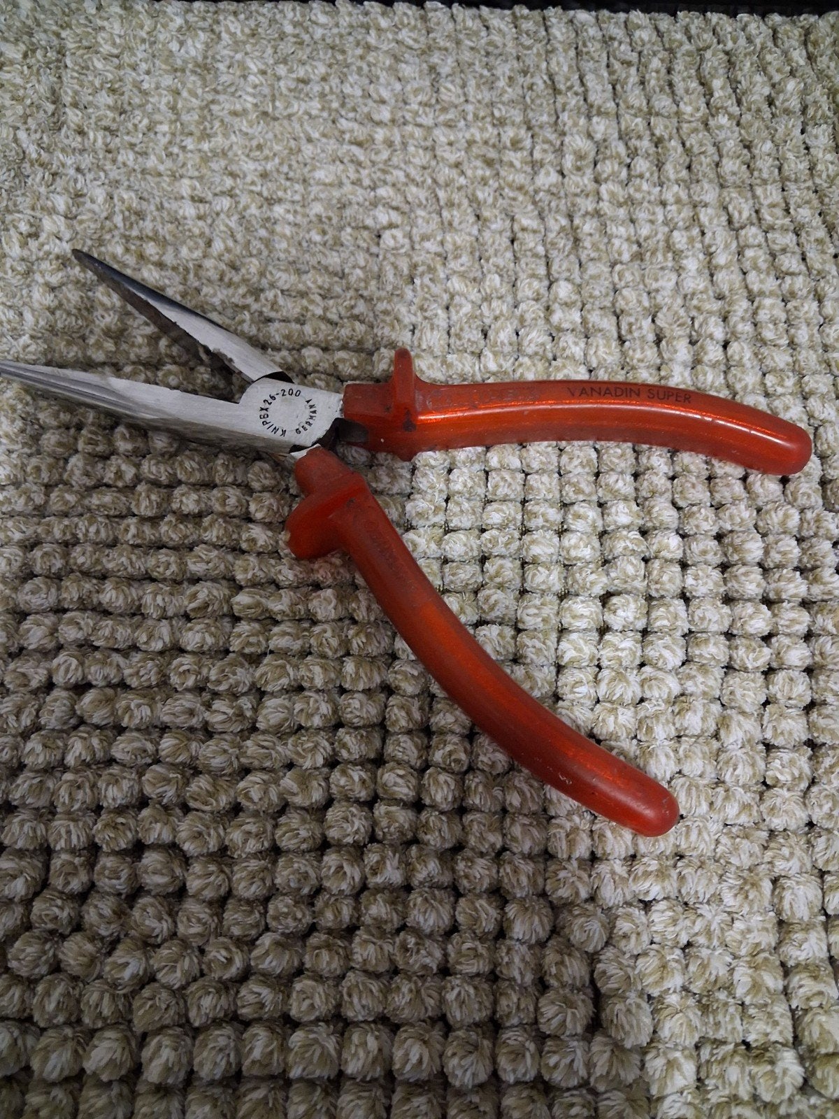 Knipex punttang in zeer nette staat, Ophalen of Verzenden, Zo goed als nieuw, Tang, Knipex