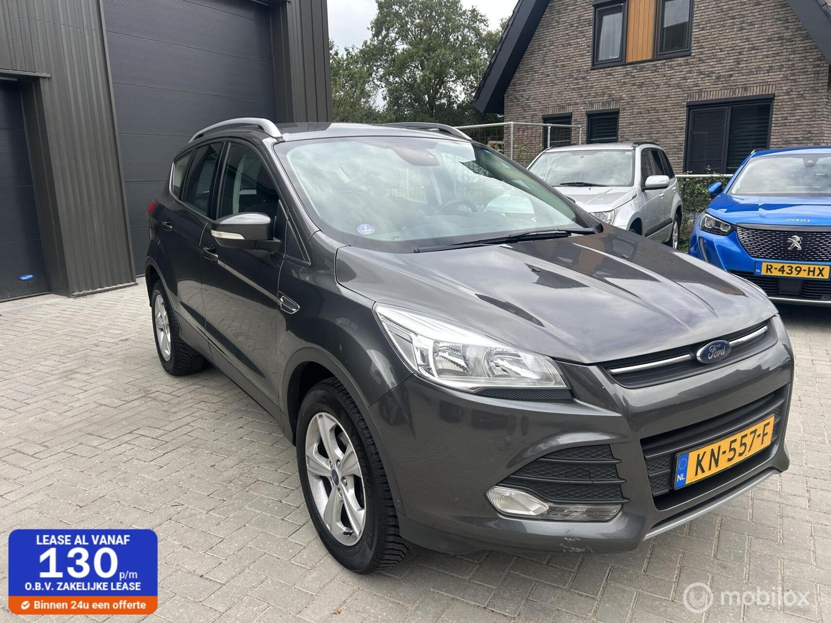 Ford Kuga 1.5 120 Pk 2016 1e eig Navi Trekh PDC, Auto's, Dealer onderhouden, Euro 6, 4 cilinders, Bedrijf