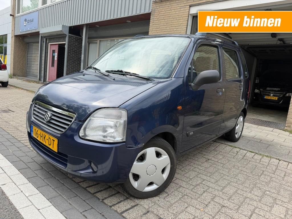 Suzuki WAGON R+ 1.3 GL automaat Hooginstap rijdt goed NAP AP, Auto's, Suzuki, Automaat, 4 cilinders, 14 km/l, Bedrijf