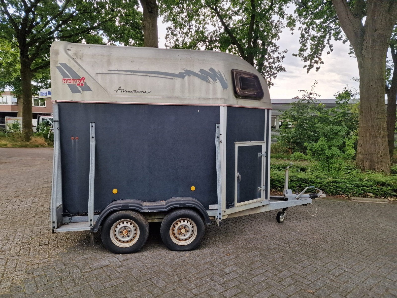 Twee paardentrailer, Ophalen, Gebruikt, Overige materialen