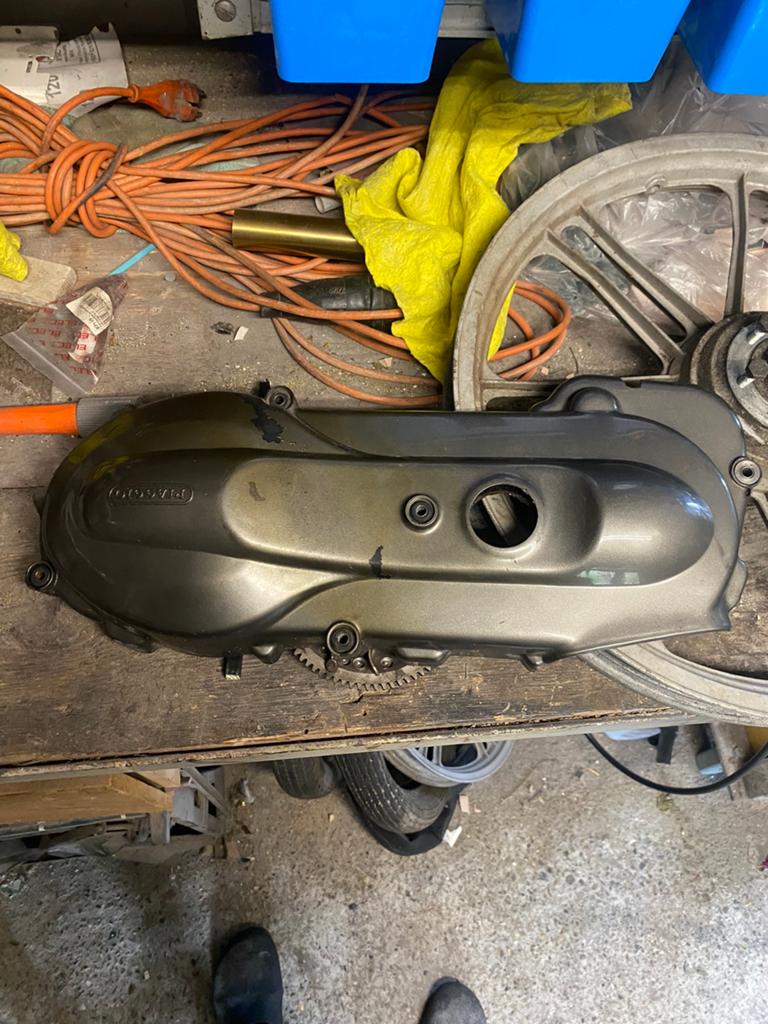 Hexagon 125cc cartercover, Ophalen of Verzenden, Zo goed als nieuw, Overige typen, Piaggio