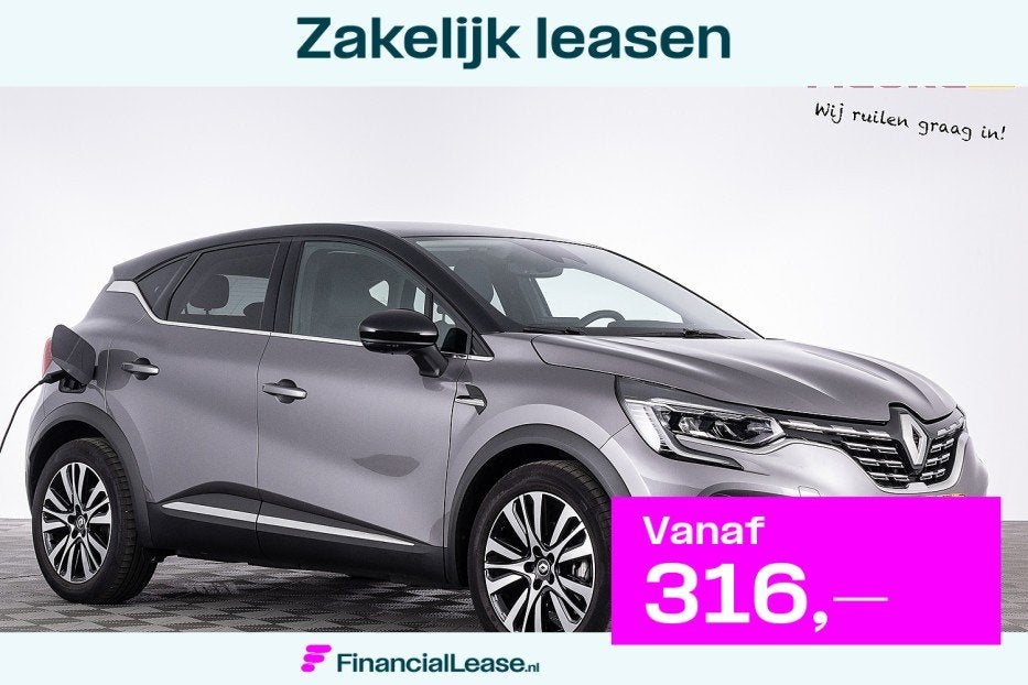 Renault Captur 1.6 E-Tech plug-in hybrid 160 iconic PHEV Aut, 12 maanden, Gebruikt, Euro 6, Bedrijf