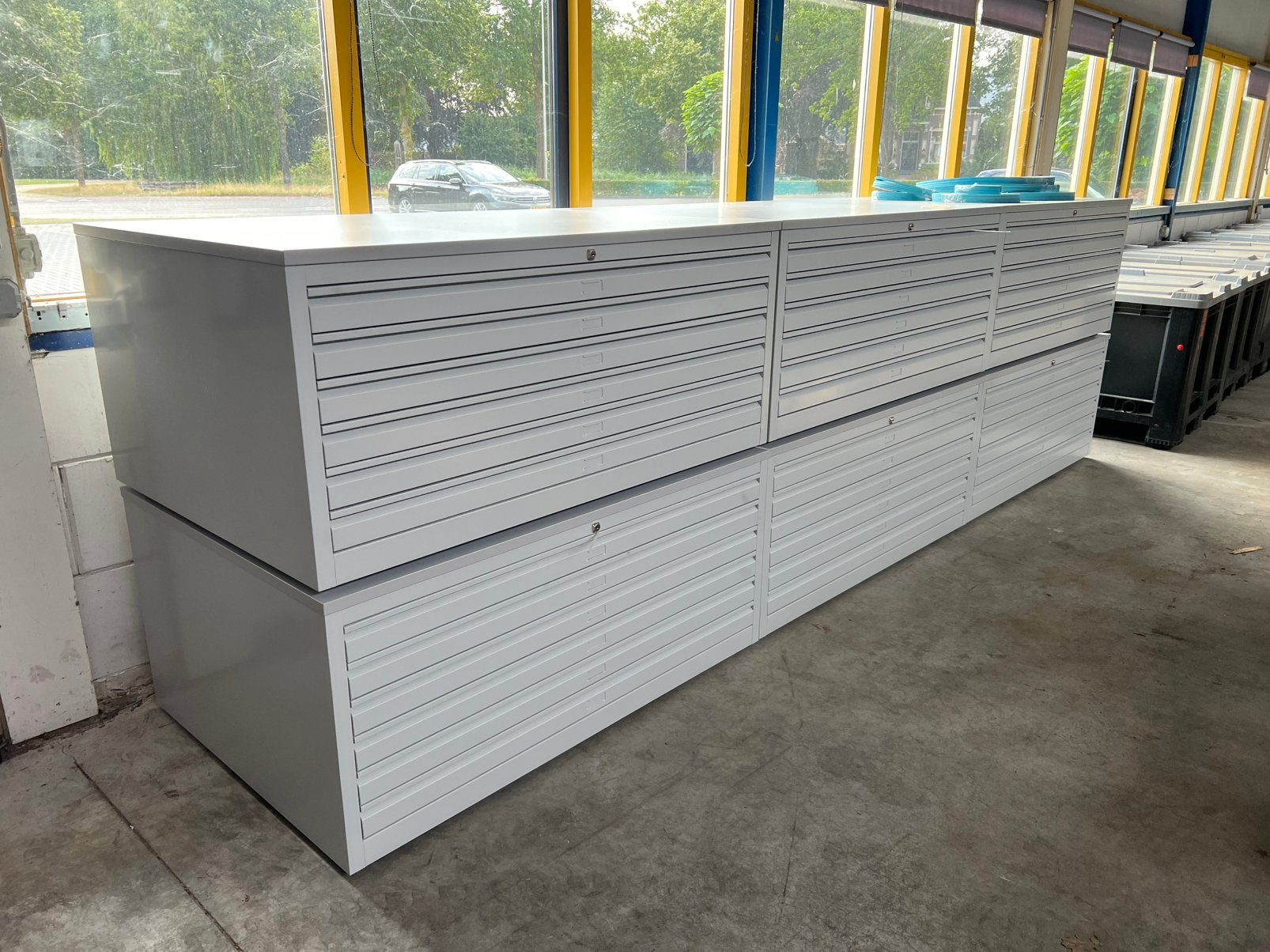 2x nieuwe A0 tekeningenkast tekeningladenkast ladekast, Huis en Inrichting, Kasten | Ladekasten, 100 tot 150 cm, 5 laden of meer