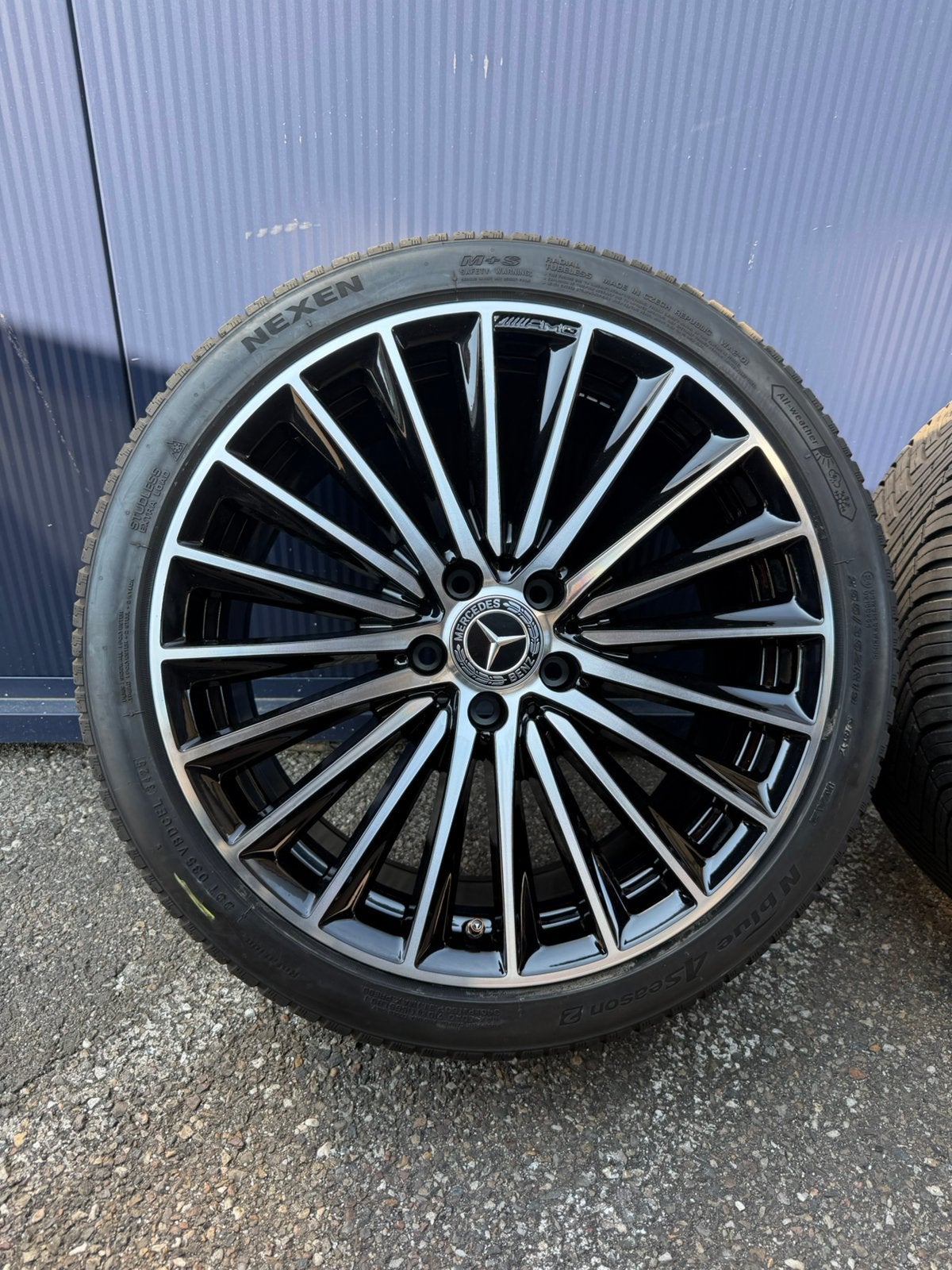 19" Originele Mercedes W206 multispaak AMG velgen, Banden en Velgen, All Season, Personenwagen, 225 mm