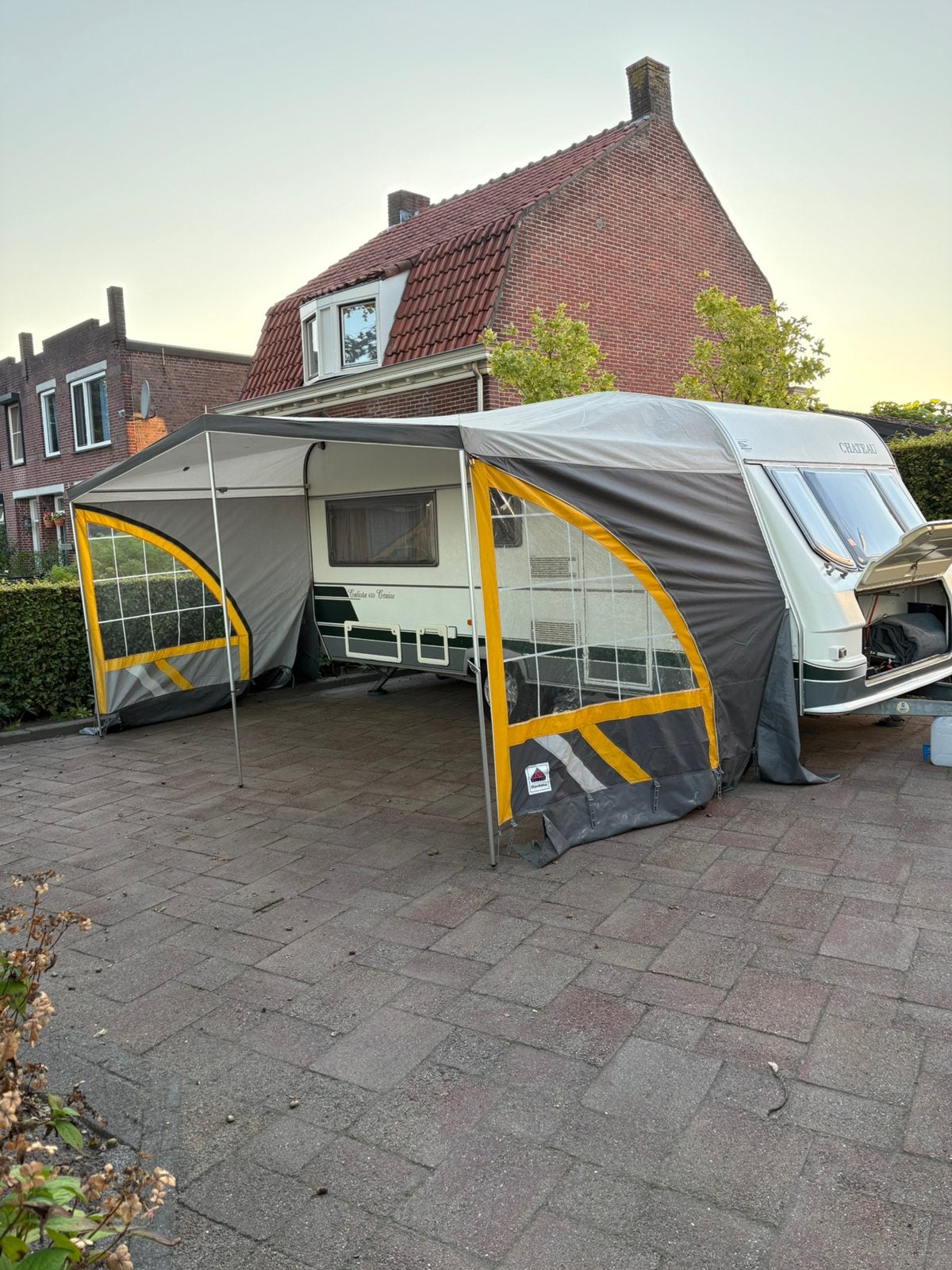 Dorema caravan luifel doorloopmaat 900cm maat g16, Ophalen of Verzenden, Gebruikt