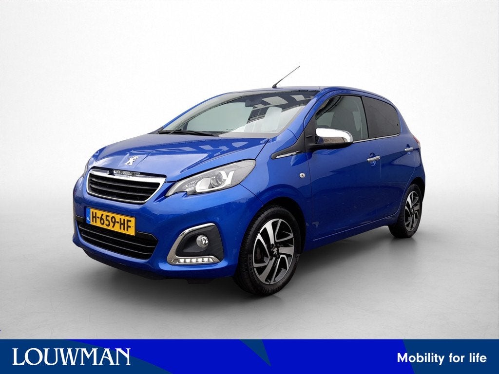 Peugeot 108 1.0 e-VTi Allure | Camera | LM Velgen |, Voorwielaandrijving, 12 maanden, Stof, Gebruikt