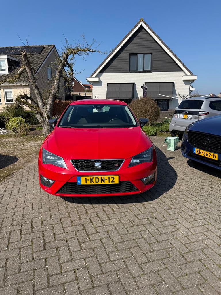 Seat Leon 1.4 TSI 103KW 2013 Rood, 1131 kg, Achterwielaandrijving, 4 cilinders, Leon