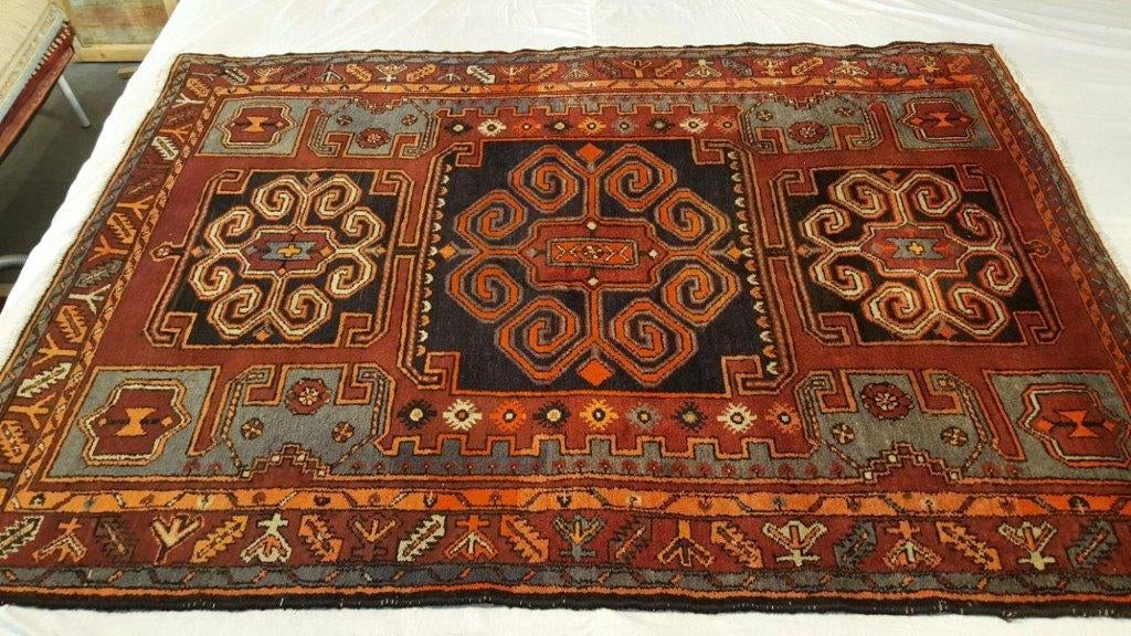 Perzisch tapijt Hamadan 202 x143/Kleed/Kelim/Oosterse/Loper, 100 tot 150 cm, Www.simatapijten.nl, Ophalen of Verzenden, 150 tot 200 cm