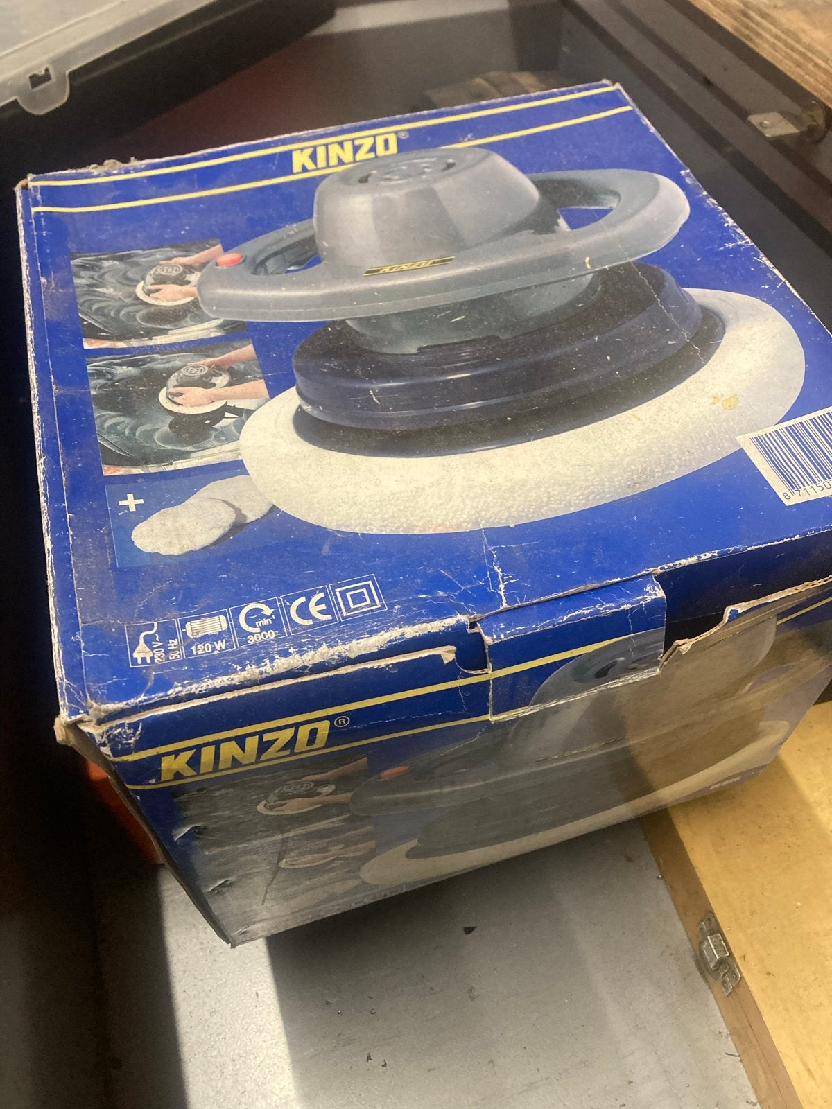 Kinzo Schuurmachine 120W - Gebruikt maar functioneel, Ophalen of Verzenden, Gebruikt, Minder dan 600 watt, Overige typen