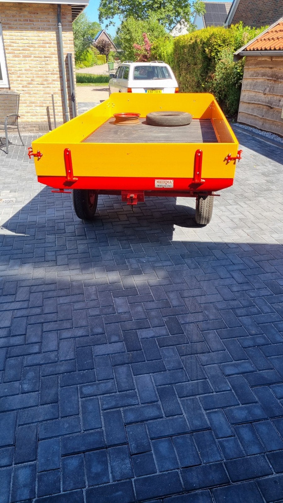 Miedema landbouw wagen, Ophalen of Verzenden