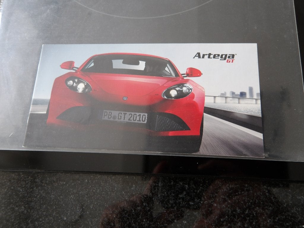 Artega GT brochure / folder 2010, Ophalen of Verzenden, Zo goed als nieuw, Overige merken, Artega