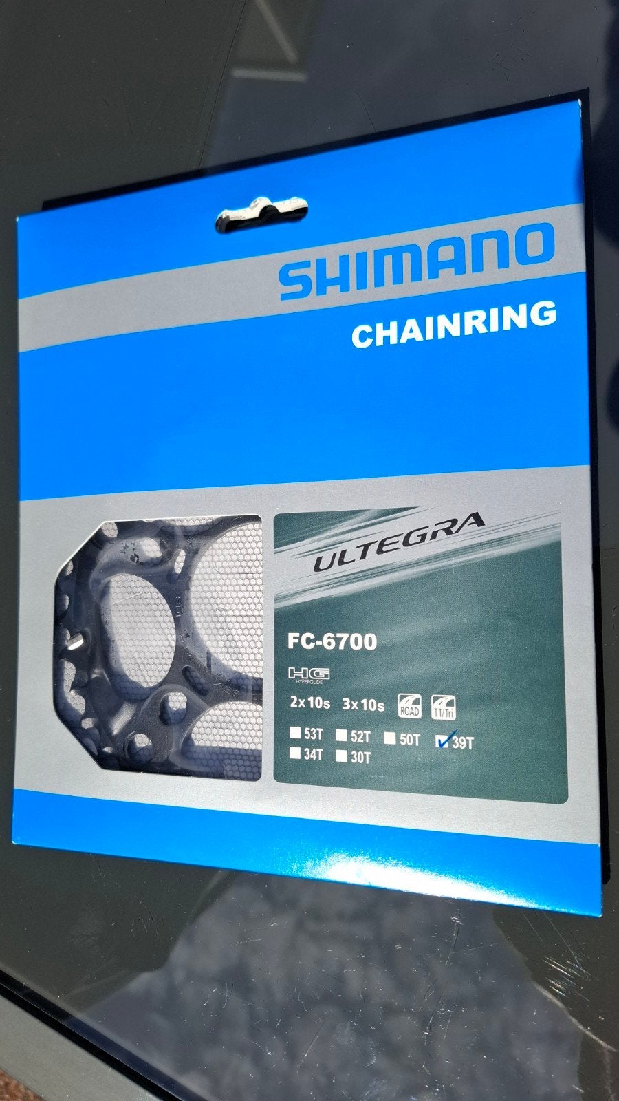 Shimano Ultegra FC-6700 Kettingblad 39T, Overige materialen, Nieuw, Ophalen of Verzenden, Derailleur of Ketting