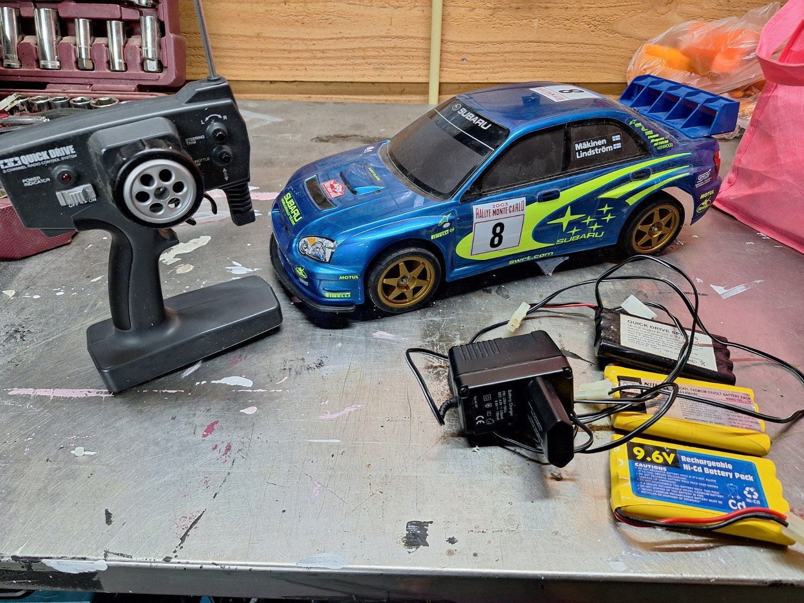 Tamiya 58305 Subaru, Ophalen of Verzenden, Auto onroad