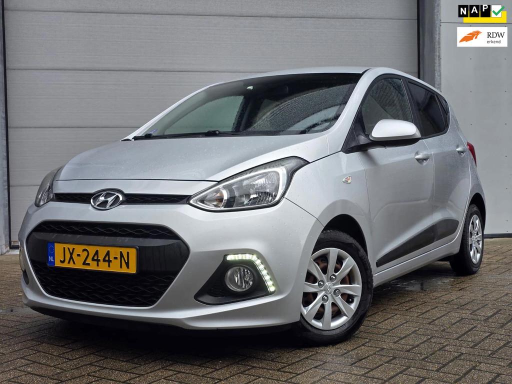Hyundai I10 1.0i i-Motion Go! 2016|Dealer Onderhouden|Naviga, Voorwielaandrijving, Stof, Gebruikt, Start-stop-systeem