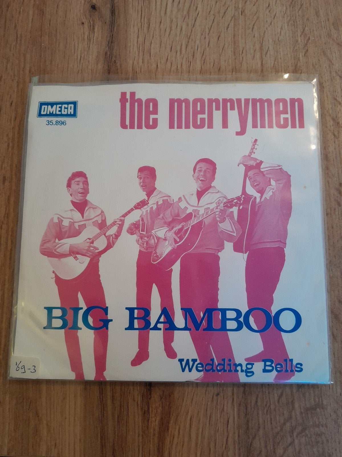 the merrymen 7inch big bamboo, Ophalen of Verzenden, Zo goed als nieuw, Pop