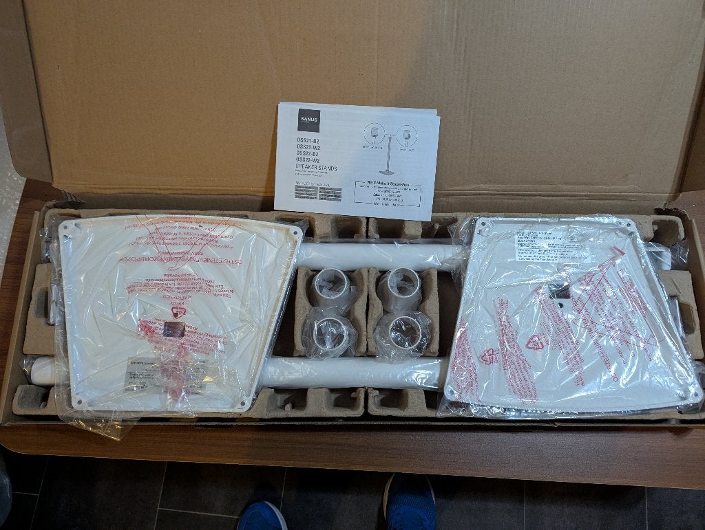 Sonos standaarden 2x, nooit gebruikt