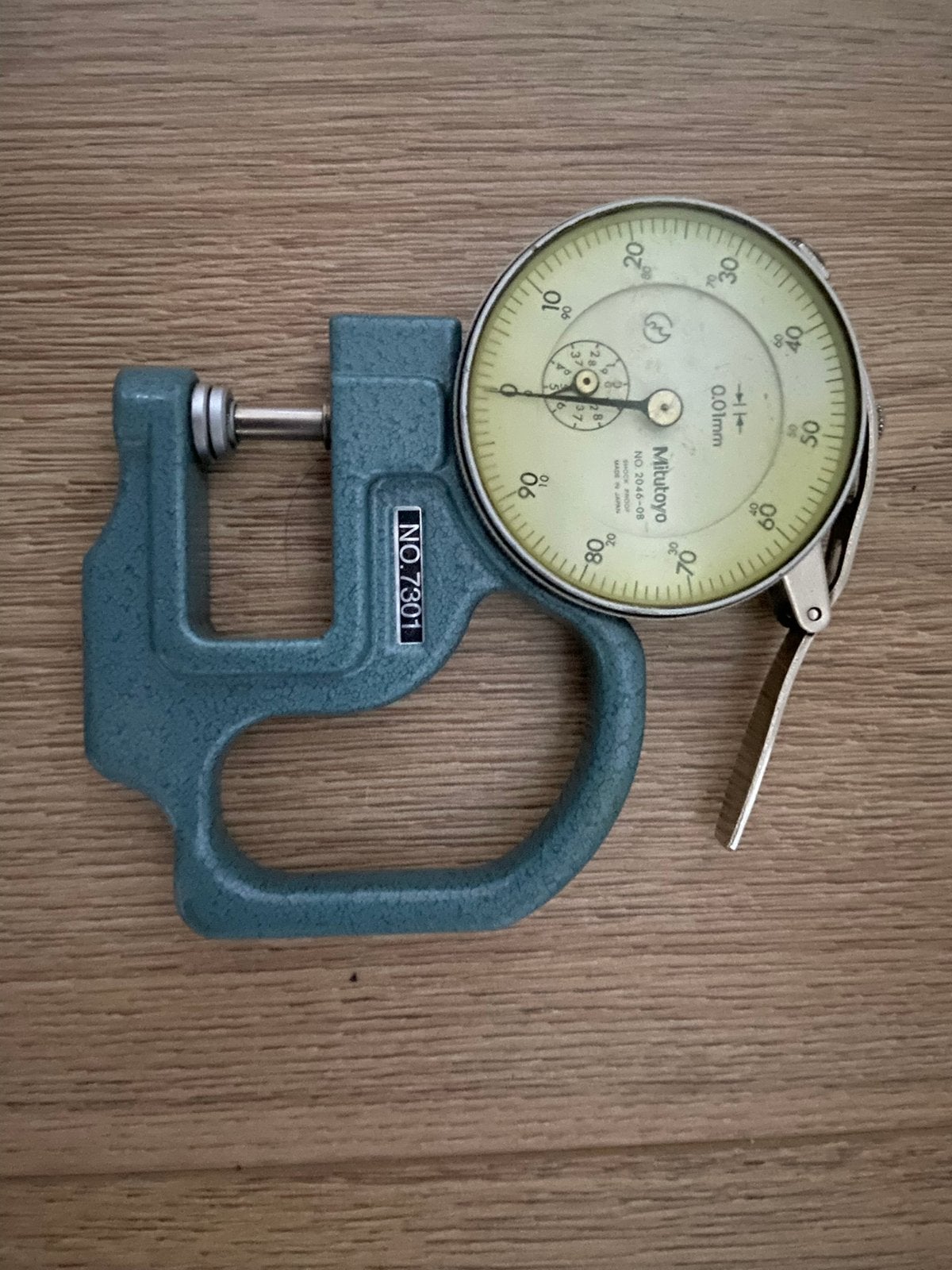 Mitutoyo 7301 dikte meter, Ophalen, Zo goed als nieuw, Afstand
