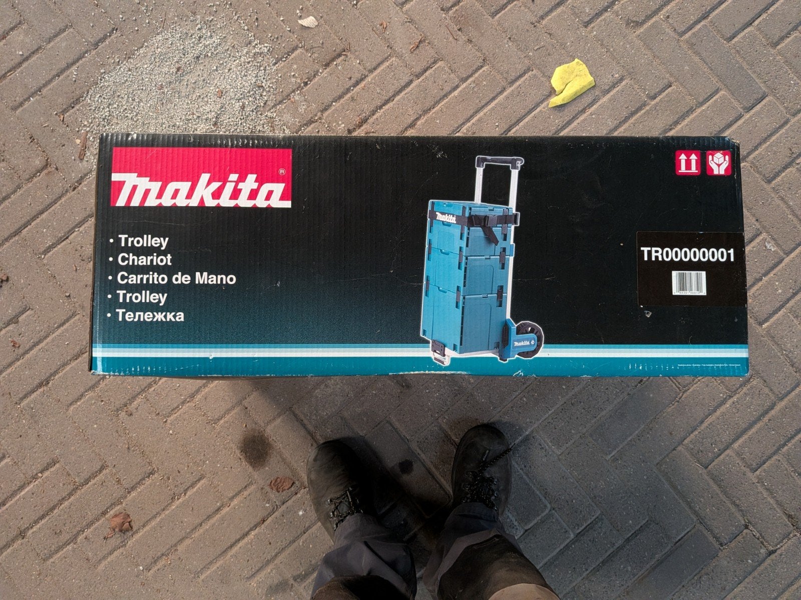 Nieuw in doos Makita gereedschap trolly voor m-box, Ophalen, Nieuw