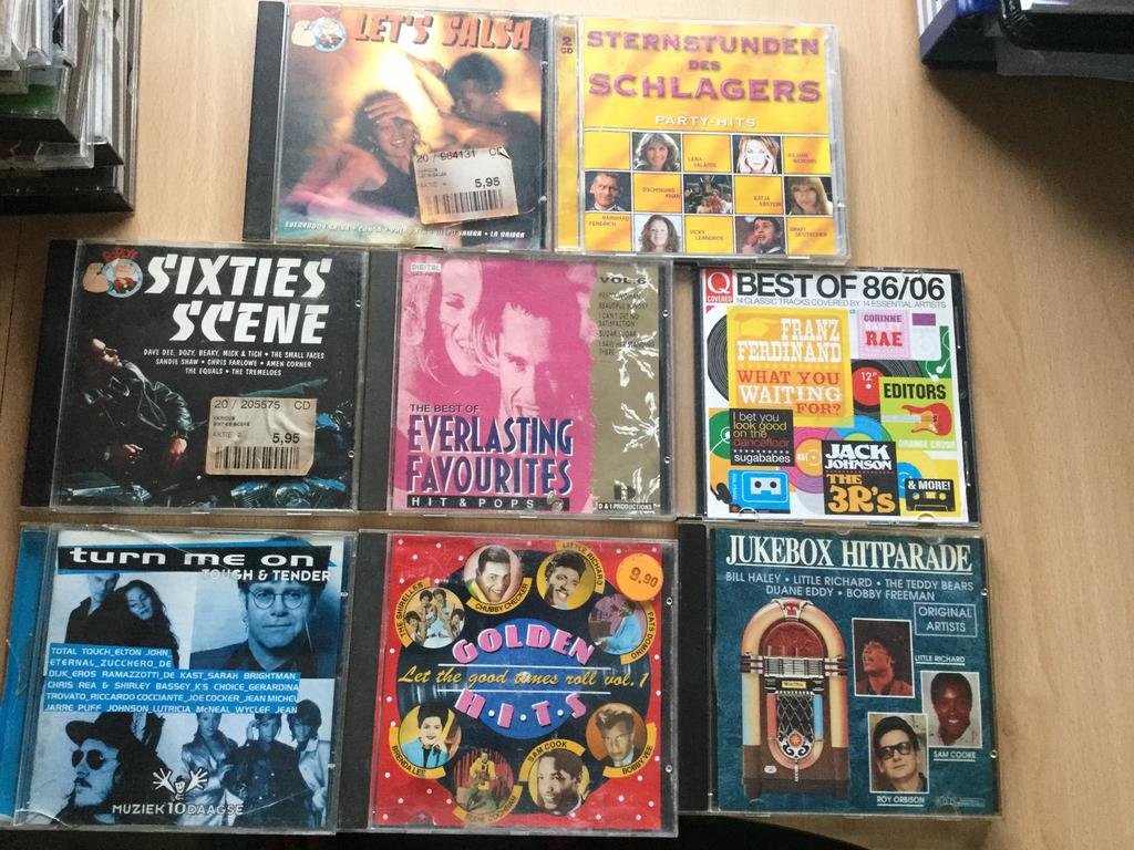 Verzameling jukebox, golden oldies en sixties. Leuk., Ophalen of Verzenden, Zo goed als nieuw, Pop