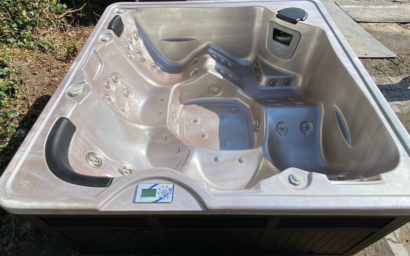 🌴Jacuzzi 5 persoons 1 Ligplaats🌴, Tuin en Terras, Ophalen of Verzenden, Gebruikt, Filter
