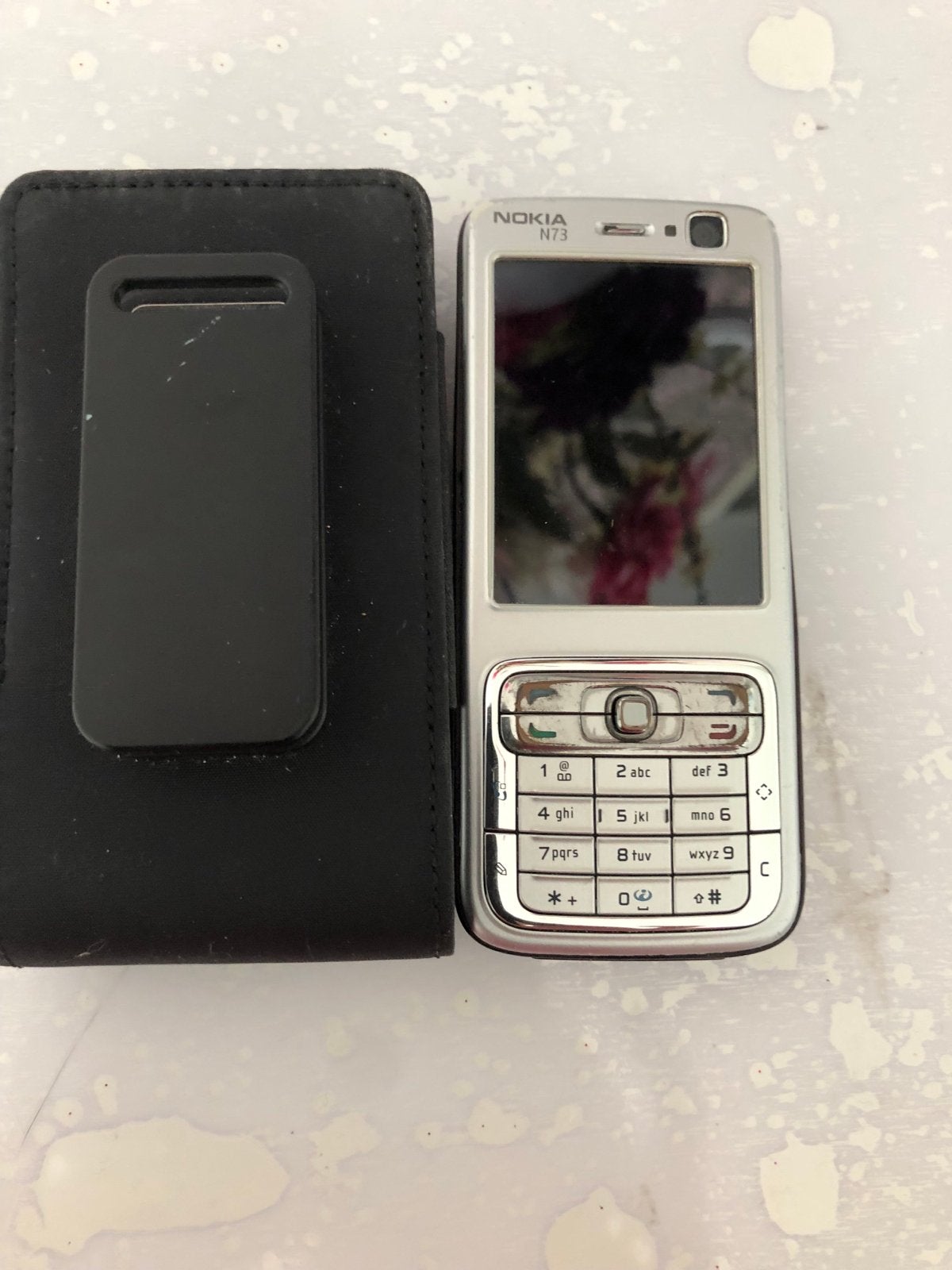 Nokia N73 Telefoon met hoesje, Gebruikt, Fysiek toetsenbord, 3 tot 6 megapixel, Ophalen of Verzenden