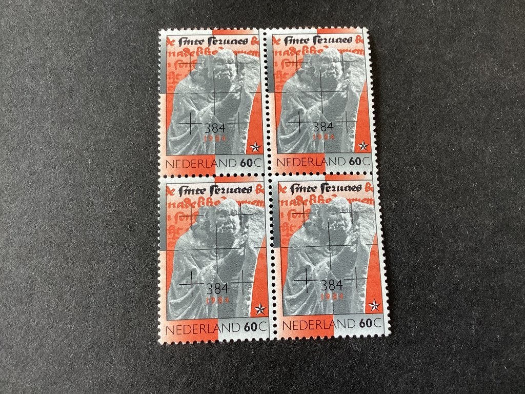 1984, Sint Servaas, 1306/ blok van 4, Verzenden, Na 1940, Postfris