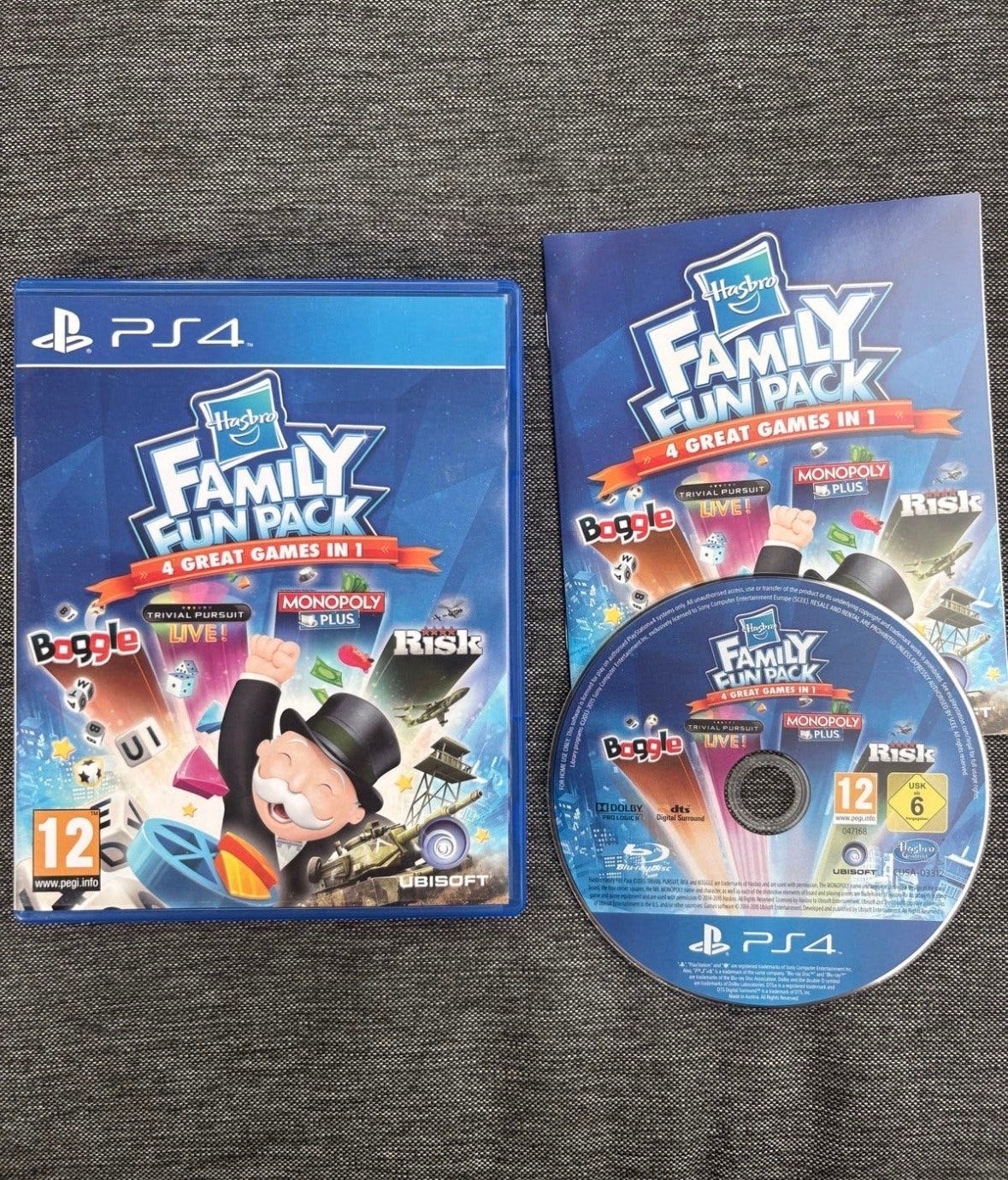 Hasbro Family Fun Pack PS4 - 4 geweldige games in 1, Spelcomputers en Games, Overige genres, Eén computer, Ophalen of Verzenden