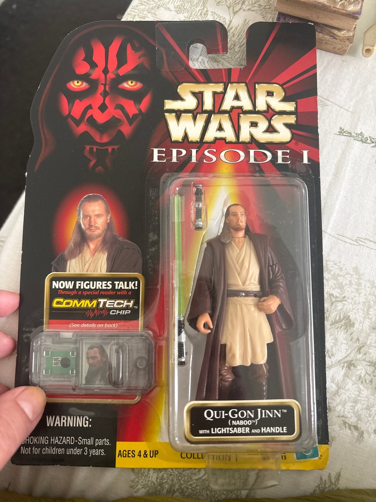 Star Wars Episode I Qui-Gon Jinn actiefiguur (Nieuw), Verzenden, Nieuw