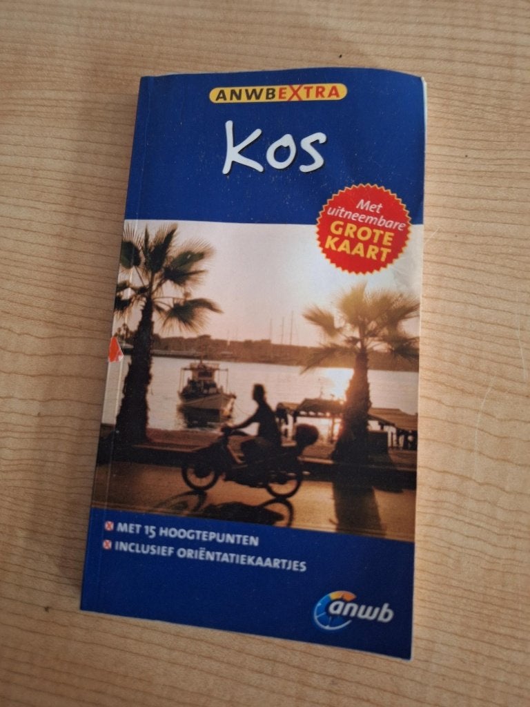 reisgids kos - anwb extra-, Boeken, Europa, Ophalen of Verzenden, Zo goed als nieuw, Reisgids of -boek