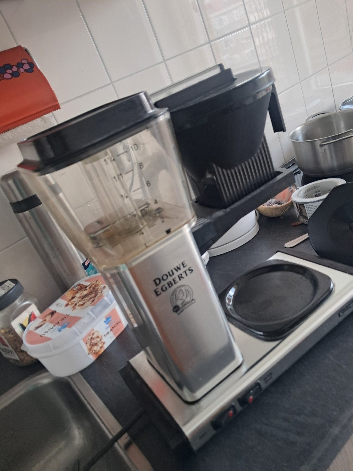 Moccamaster koffiezetapparaat, Witgoed en Apparatuur, Koffiezetapparaten, 10 kopjes of meer, Ophalen, Koffiemachine
