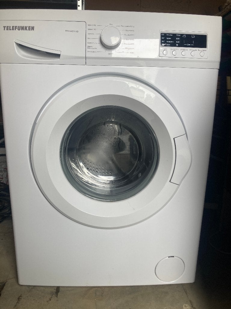 Wasmachine, Ophalen, Voorlader, Kort programma, 85 tot 90 cm