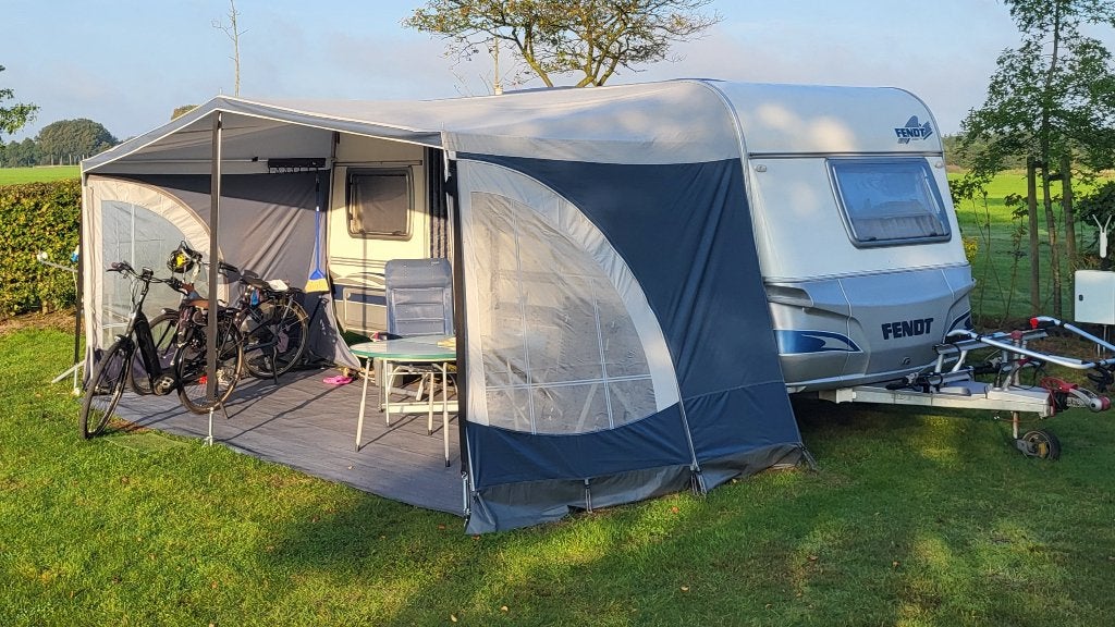 EEN MOOIE   REDA Classic Voorluifel maat 9, Caravans en Kamperen, Voortenten en Luifels, Ophalen, Gebruikt, Ten Cate All Season 200g/m2