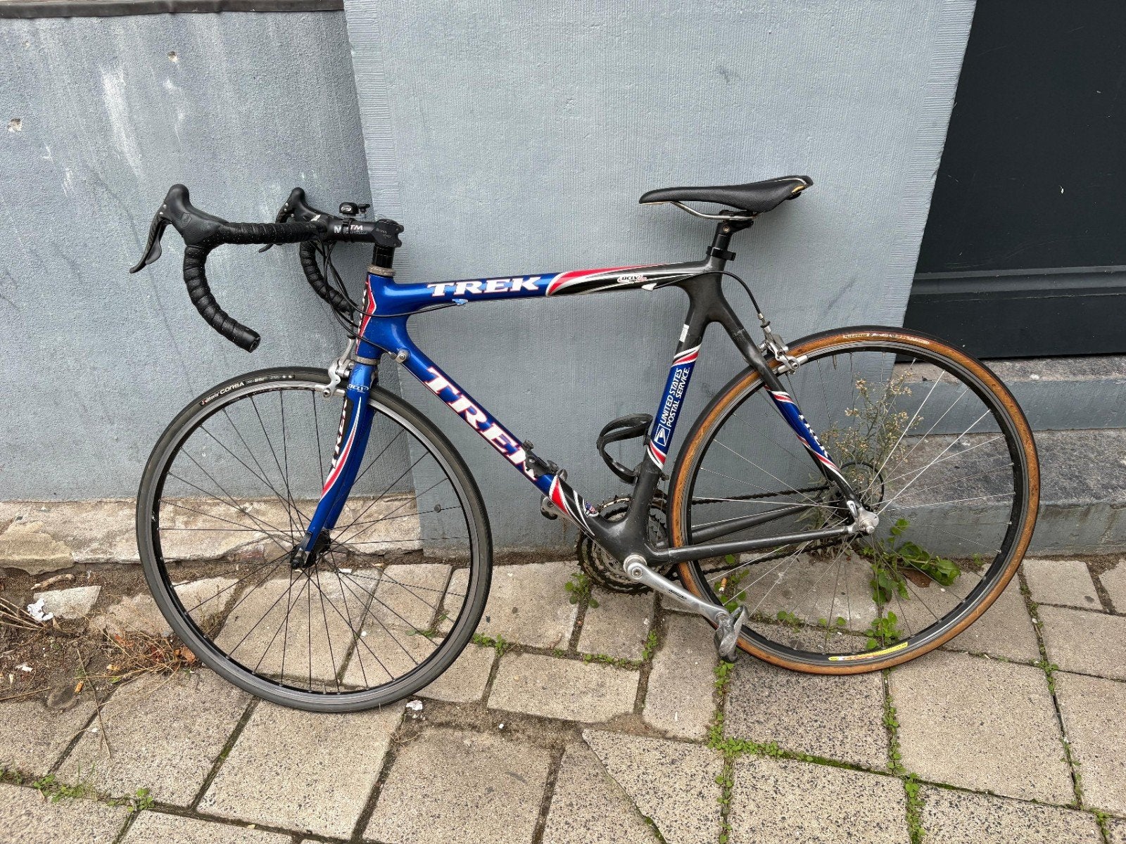 Trek USPS Racefiets Carbon, vintage Team Edition, 28 inch, Gebruikt, Carbon, Velgrem
