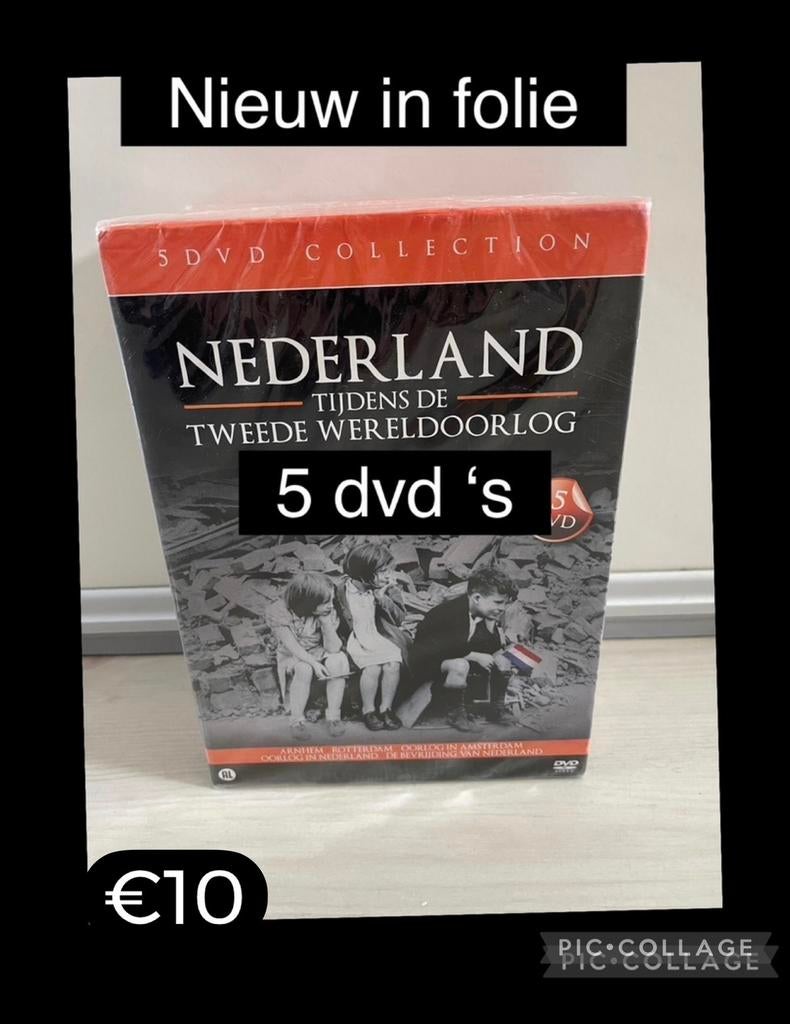 Nederland tijdens de Tweede Wereldoorlog 5 DVD Boxset, Cd's en Dvd's, Alle leeftijden, Boxset, Ophalen of Verzenden, Politiek of Geschiedenis