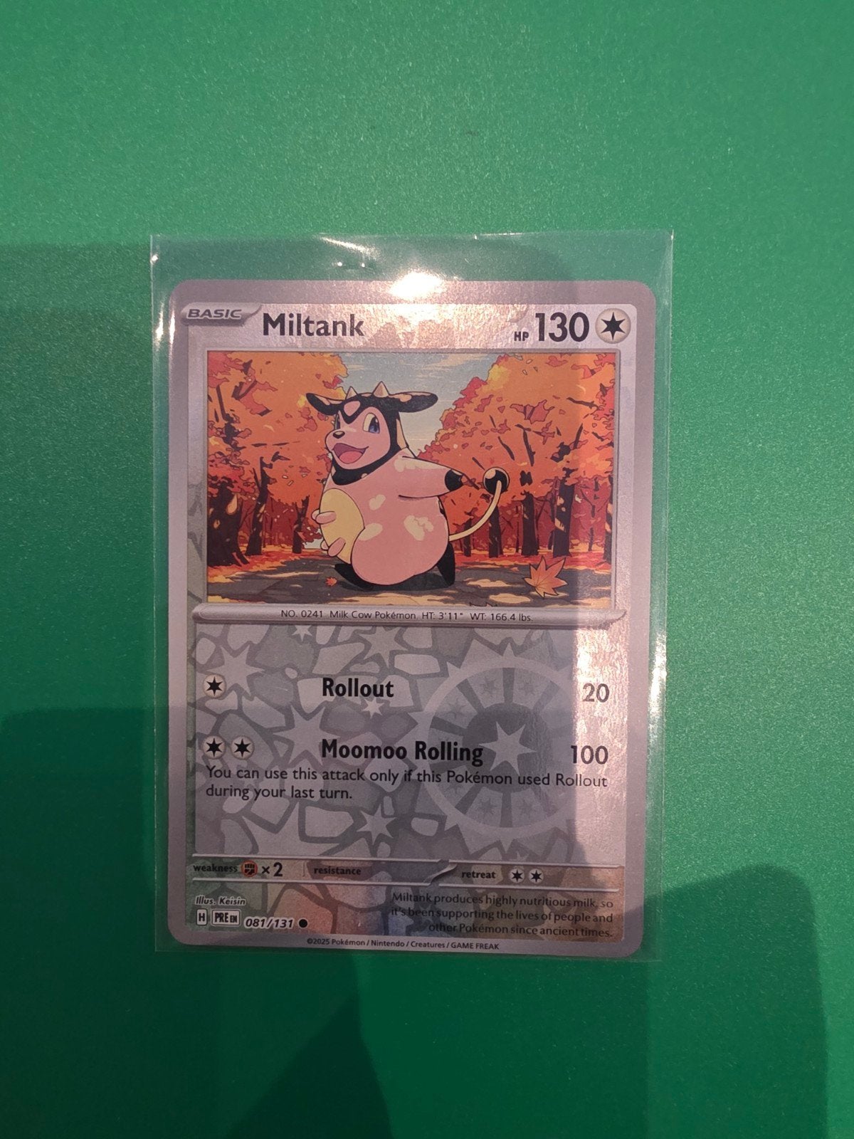 Miltank 081/131 Reverse holo, Ophalen of Verzenden