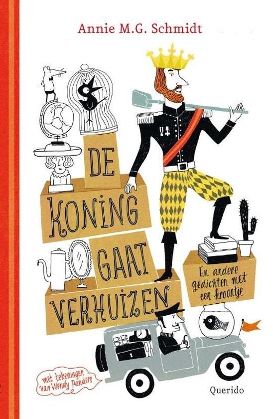 De koning gaat verhuizen van Annie M.G. Schmidt, Fictie algemeen, Jongen of Meisje, Ophalen of Verzenden, Zo goed als nieuw