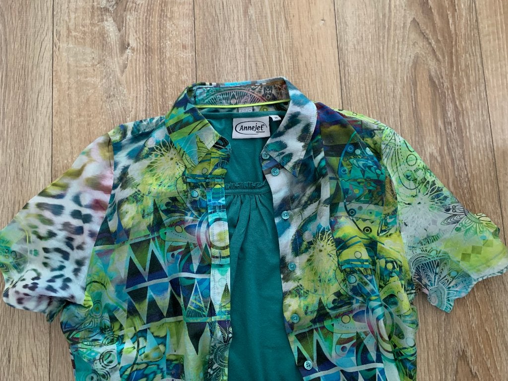 NIEUW Dames Blouse + bijpassend T-shirt, maat 36, Nieuw, Ophalen of Verzenden, Maat 36 (S), Erfo en Annejet